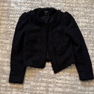 Express Women's Textured Black Blazer